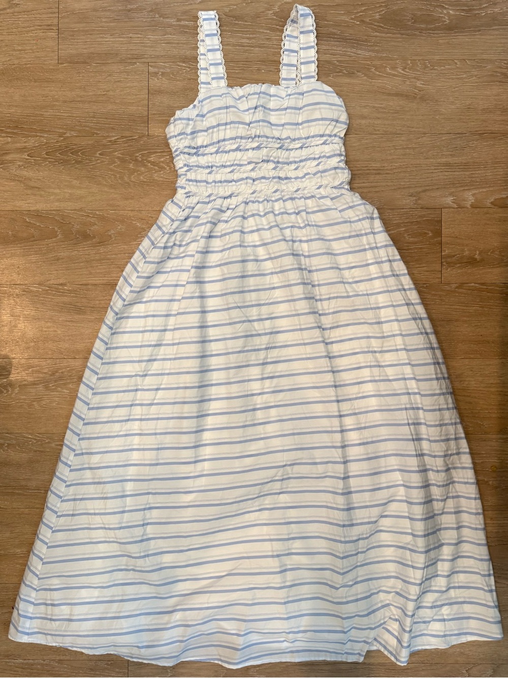 NWT Altar’d State Blue and White Striped Sundress Size Small - Picture 2 of 5